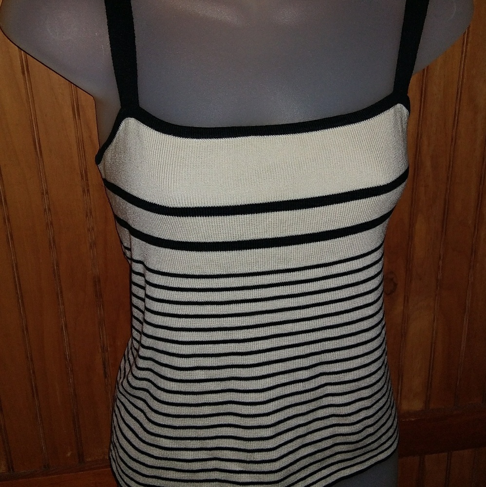 Ralph Lauren Striped Silk Sweater